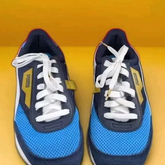 Limited Edition PUMA Future Rider Olympique de Marseille Sneakers Mens 7 Blue
